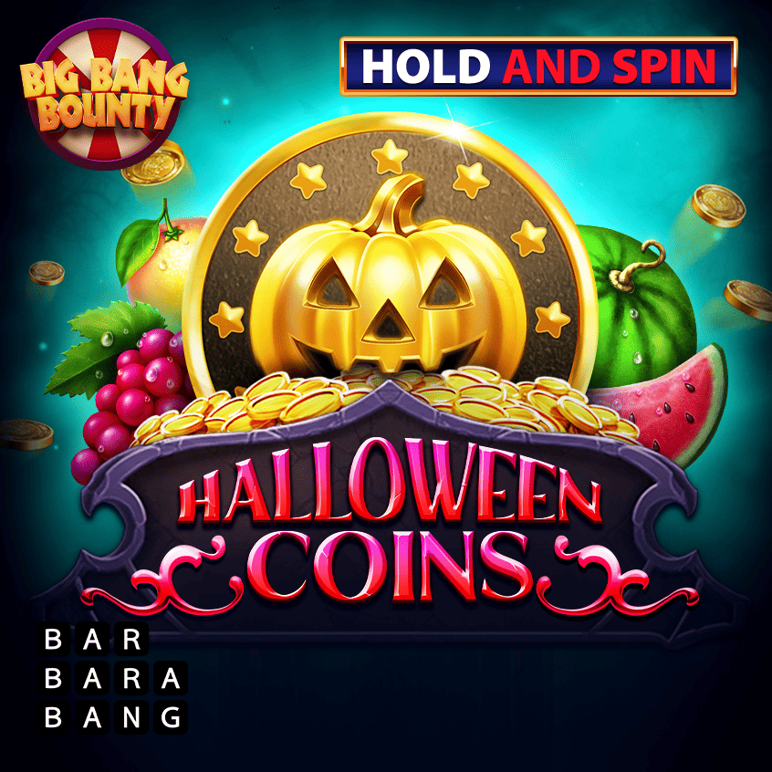 Halloween Coins Hold and Spin
